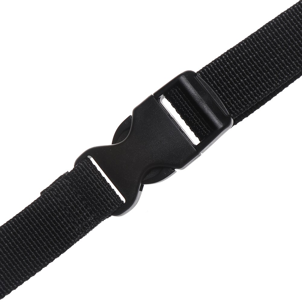 1PC Durable noir Nylon voyage attaché Cargo cravate libération boucle serrer ceinture sangle Cam boucle voyage attaché Kits extérieur Camping outil