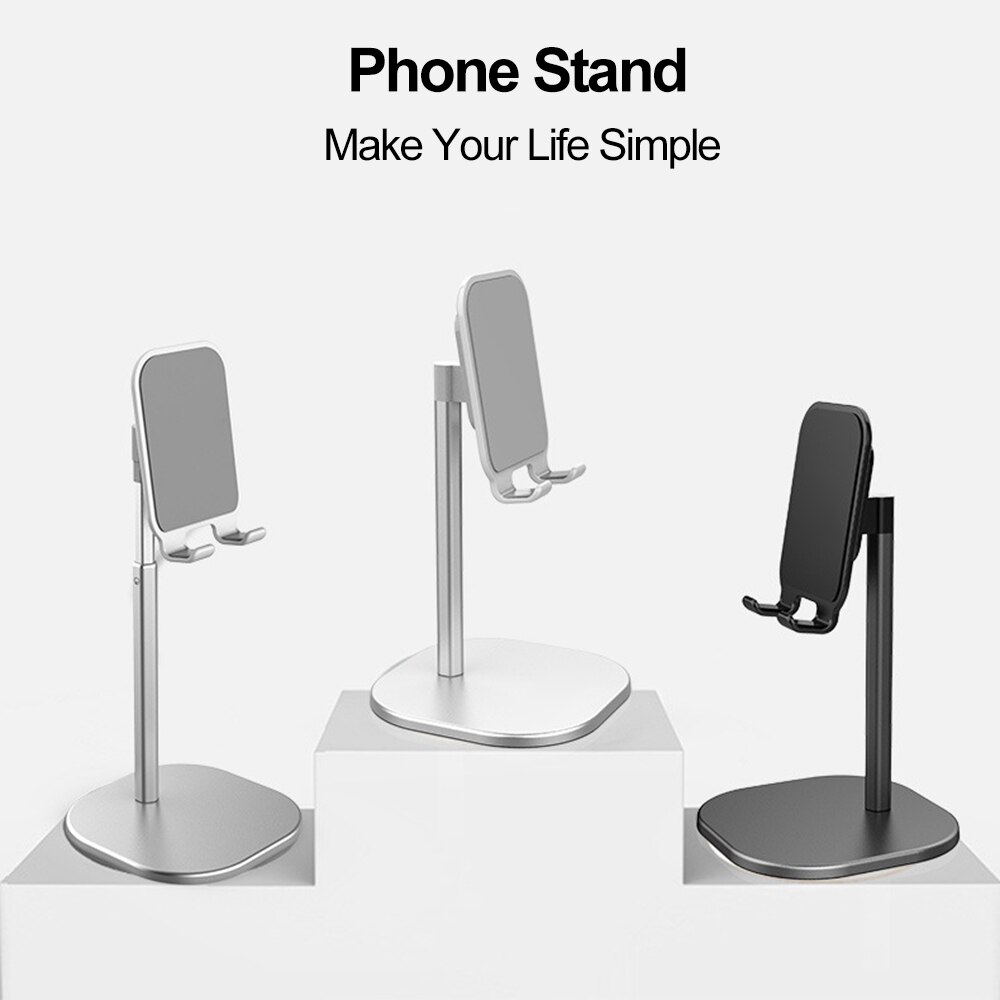 Cell Phone Stand Phone Holder Phone Dock: Cradle, Holder, Stand for Office Desk Mobile Phone / Tablet Universal Bracket