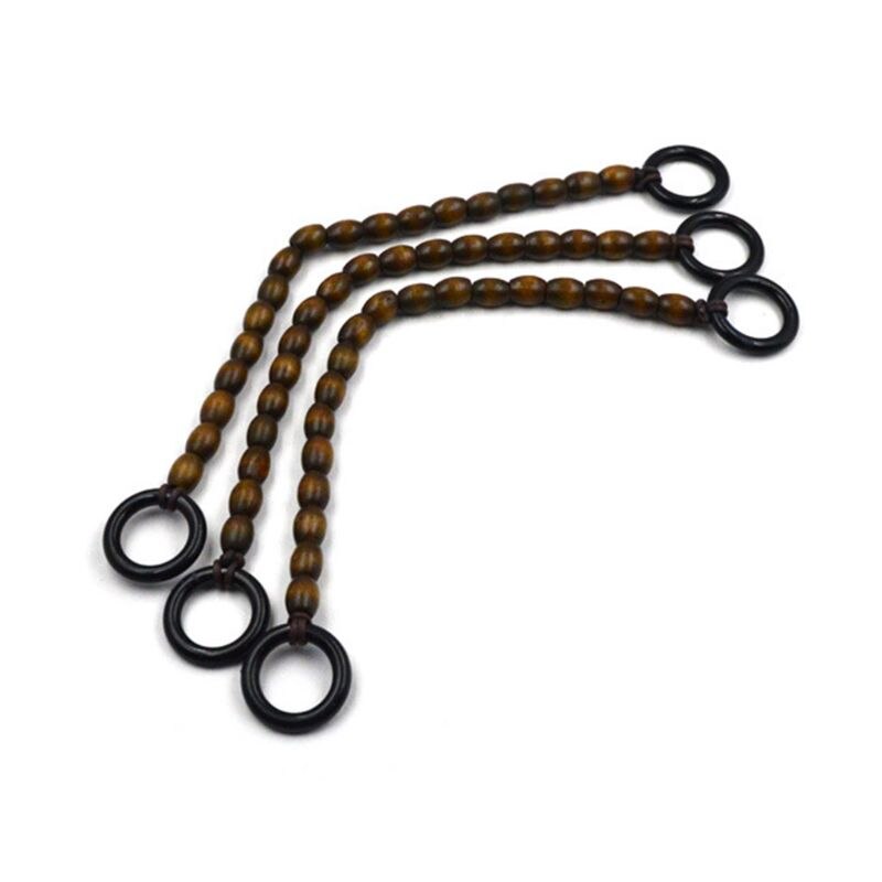 40Cm Houten Kralen Touw Handvatten Diy Purse Voor Maken Tas