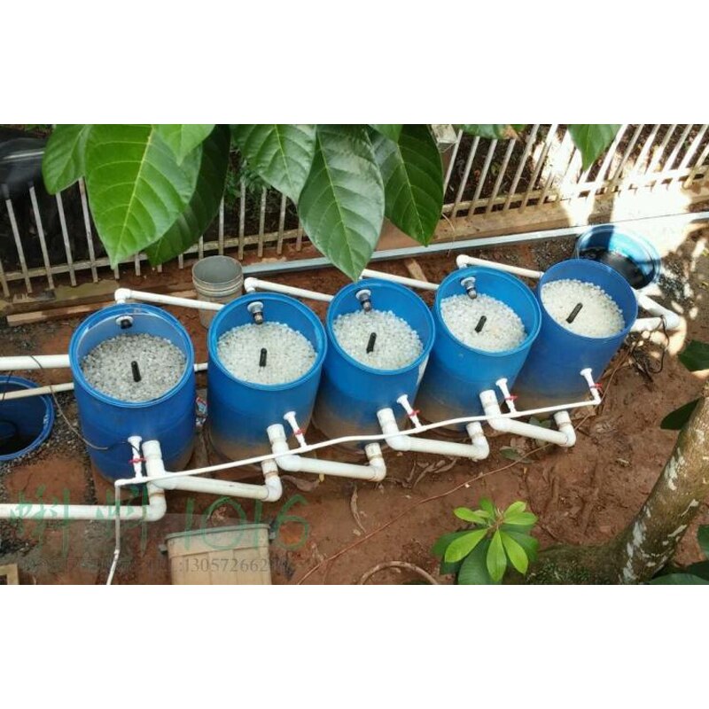 Filtro bioquímico de plástico K1 K2 K3, Material para pecera, acuario, estanque Koi