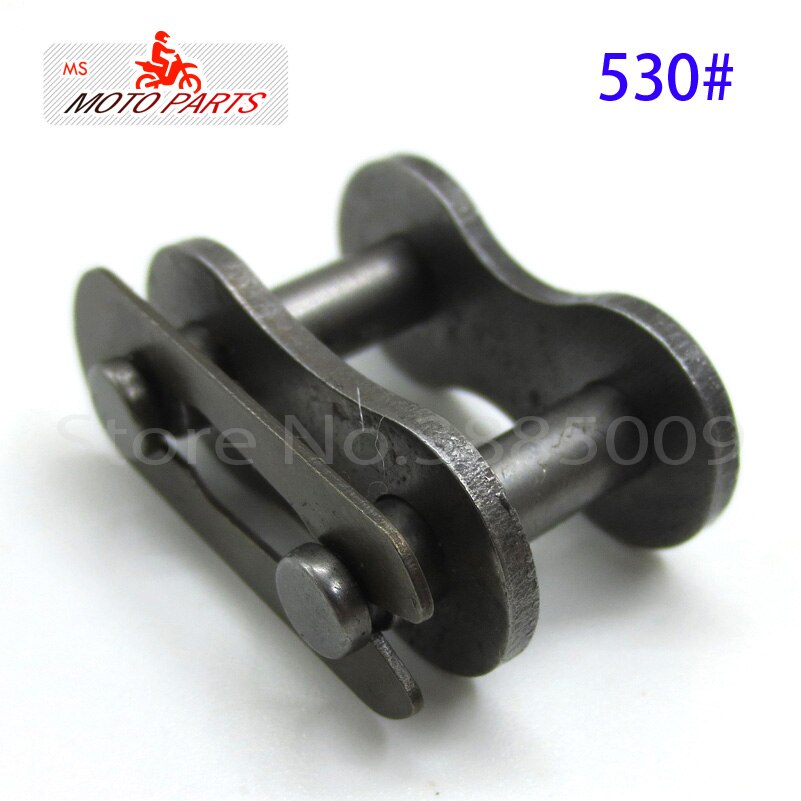 #25 H # T8F #35 #420 #428 #520 #530 Kette ring link für dirt bike pit bike ATV GO Kart Motorrad kette: 530 black