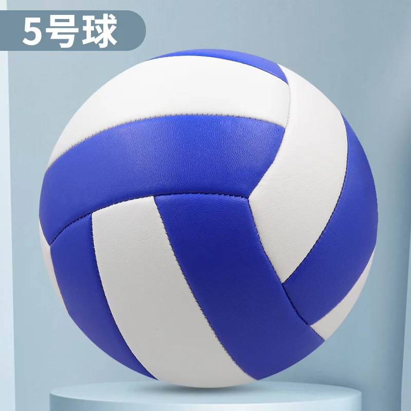 Volleybal maat 5, professioneel wedstrijdtrainingsvolleybal voor strand buiten binnen nr. 5-bal voor studenten volwassen tieners: plum