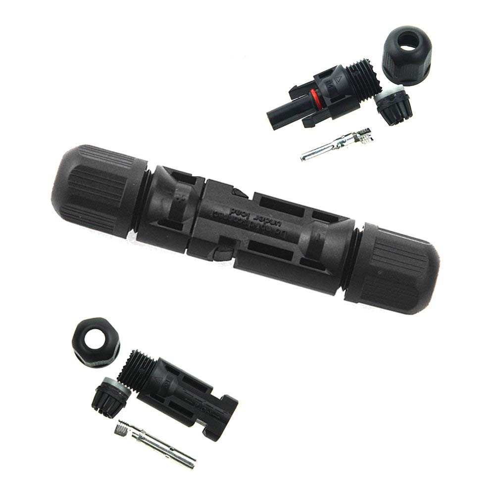 20 Pairs Solar Connector Male and Female Solar Panel Connector for Solar Cable Suitable Cable Cross Sections 2.5mm2~6.0mm2 IP67