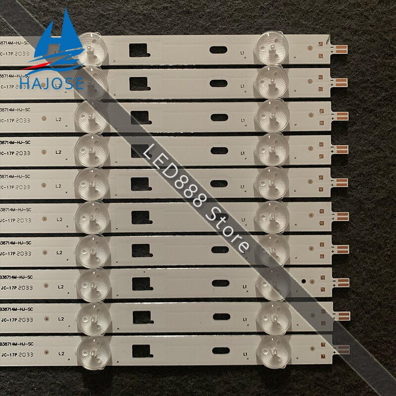 LED-hintergrundbeleuchtung streifen Für Sony 40 "KDL-40R455 KDL-40W605B NS4S400DND01 A1989957A KDL-40R485A