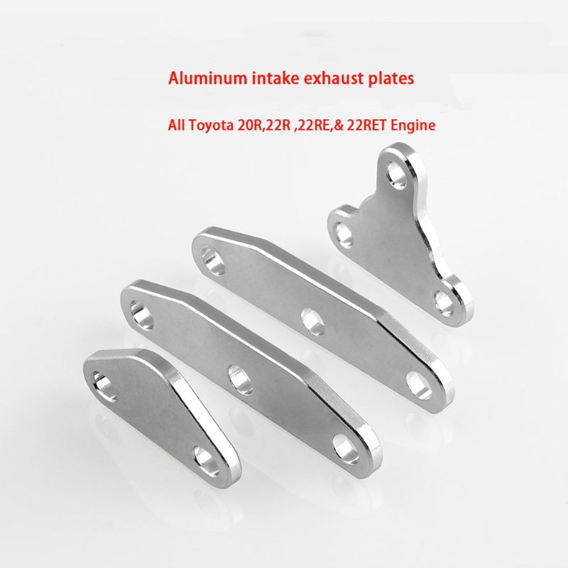 Air Plug Kit Smog Delete Exhaust Intake Block Off Plate Set Fit for 20R 22RE