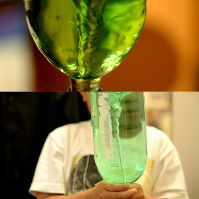 vortice Bottiglia Connettore tornado in UNA Bottiglia Ciclone Tubo tornado Creatore di Magia Giocattolo H55B