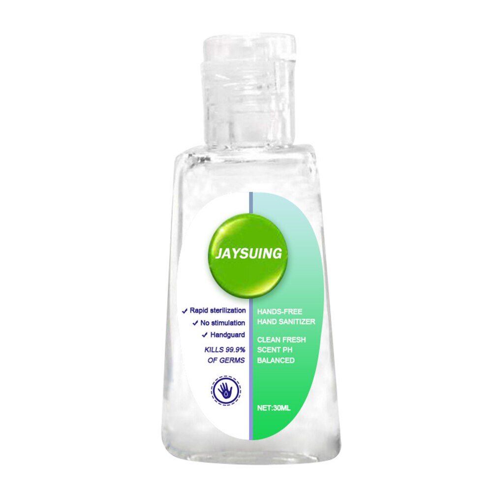 30-60ml voyage Portable désinfectant pour les mains Gel Anti-bactérien désinfection Gel de lavage des mains jetable pas de Gel antibactérien propre pour les mains: Type 1 30ml