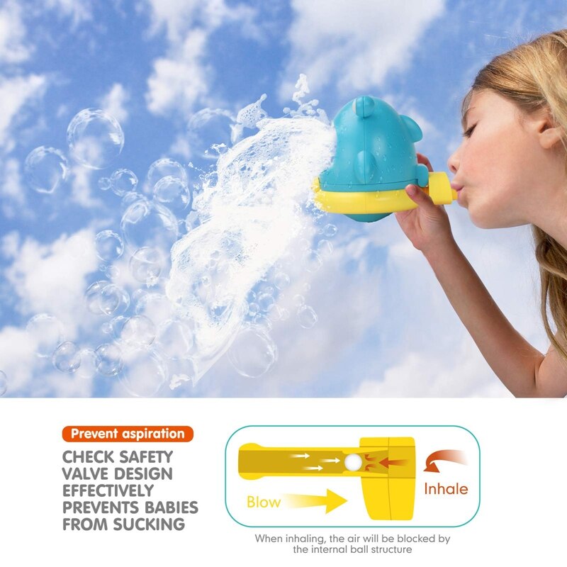 Giocattoli da bagno a bolle per giocattoli da piscina per vasca da bagno per bambini e bambini