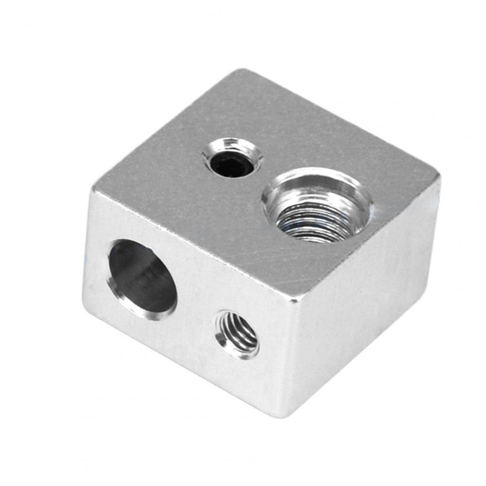 Aluminium Verwarming Blok M7 Draad Voor 3D Printer Extruder J-Head Hotend Gewijd Verwarmd Blok 3D Printer Onderdelen.