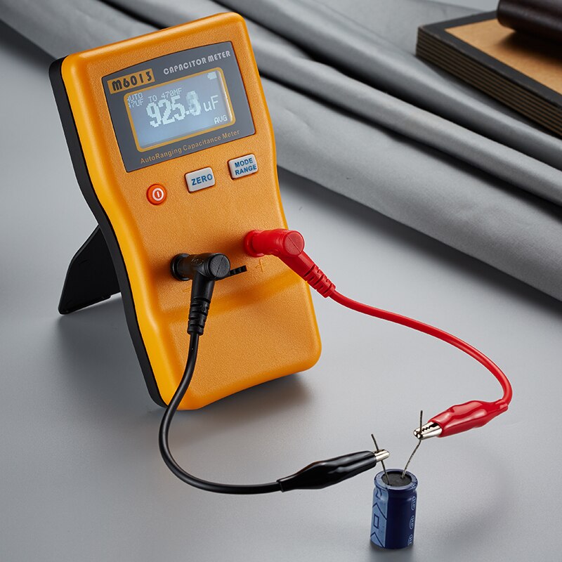 M6013 High Precision Capacitor Meter Measuring Capacitance Resistance Capacitor Circuit Tester Measurement tools
