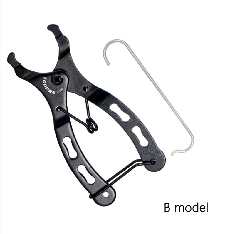 Cykel mini kedjelänk magisk spänne tång mountainbike kedja reparationsverktyg snabb frigöring master borttagning installation verktyg: Modell b