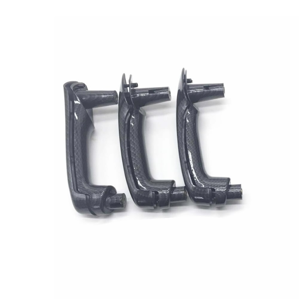 1999-2004Carbon Fiber Style Interior Grab Handle Inside door handle door armrest for Volkswagen Bora Golf 4 MK4 for Jetta: 3pcs