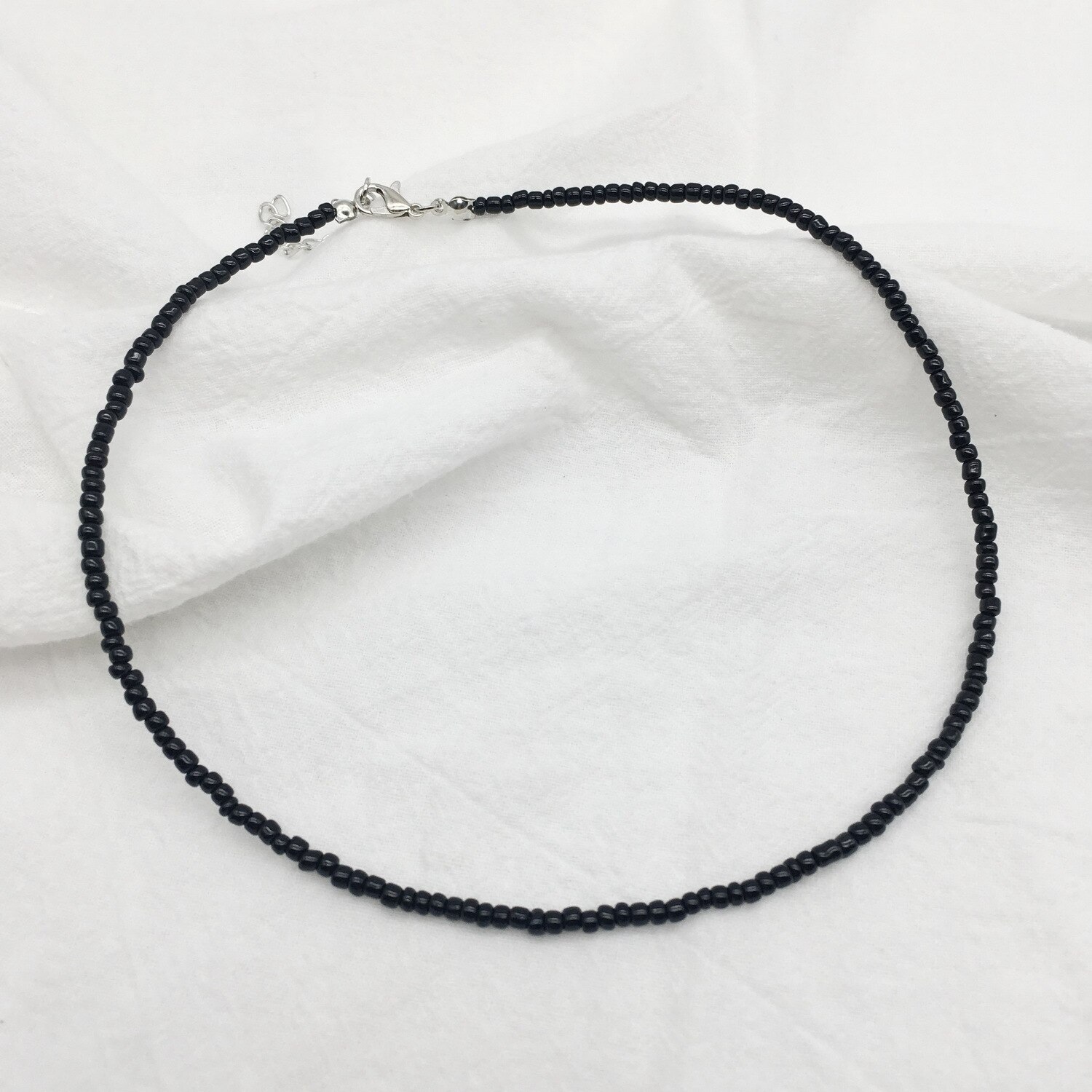 Proste koraliki Strand naszyjnik kobiety String z koralikami krótkie Choker naszyjnik biżuteria Chokers naszyjnik prezent plaża biżuteria Bijoux: 17
