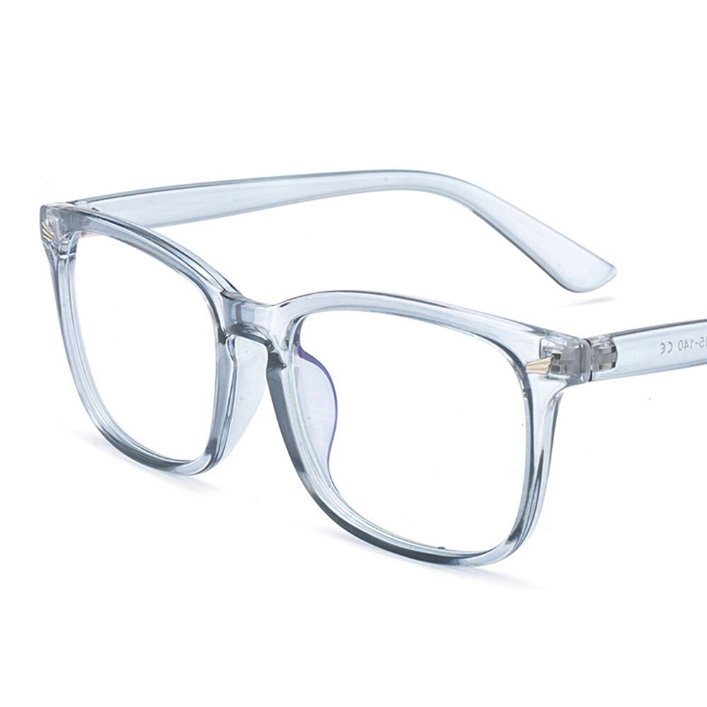 1pc nærsynethed optiske linse briller kvinder trendy metal rammer briller mænd klassiske klare linser vision pleje briller