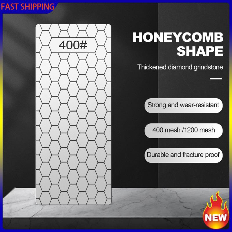 Trend-5 Pieces Diamond Sharpening Stone Set,Diamond Lapping Plate Coarse/Medium/Fine Grit Sharpener,400/600/800/1000/1200 Gr