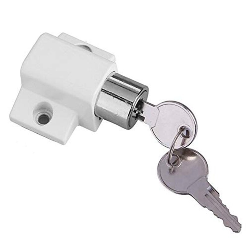 Zinc Alloy Sliding Window Lock Key Push Child Safety Protection Lock Anti-theft Window Security Locks Durable Locks