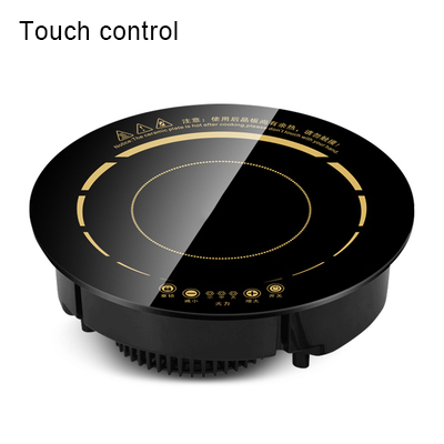DMWD-cuisinière à Induction ronde électrique, 3000W, avec contrôle du fil embarqué, sans fil, tactile, plaque de cuisson, plaque de cuisson, ue: Touch control