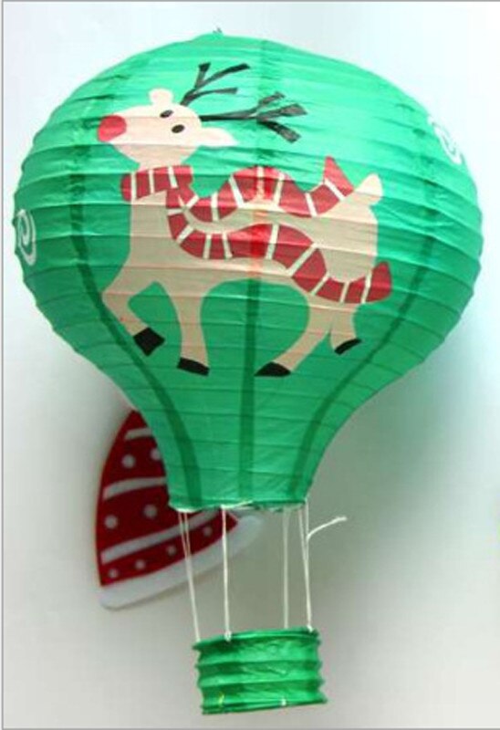 30cm luftballong papir lanterne tak lys skjerm soverom morsom lampe dekor lanterne dekorasjoner for fest: 9