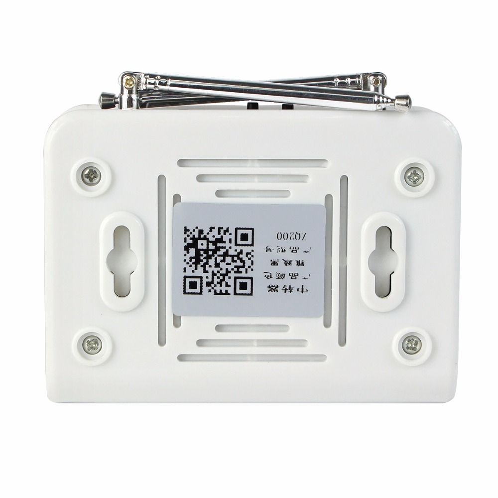 433.92MHz RF Signal Repeater Amplifier Learning Code Extender for Wireless Calling Paging System Restaurant Pager F3302B