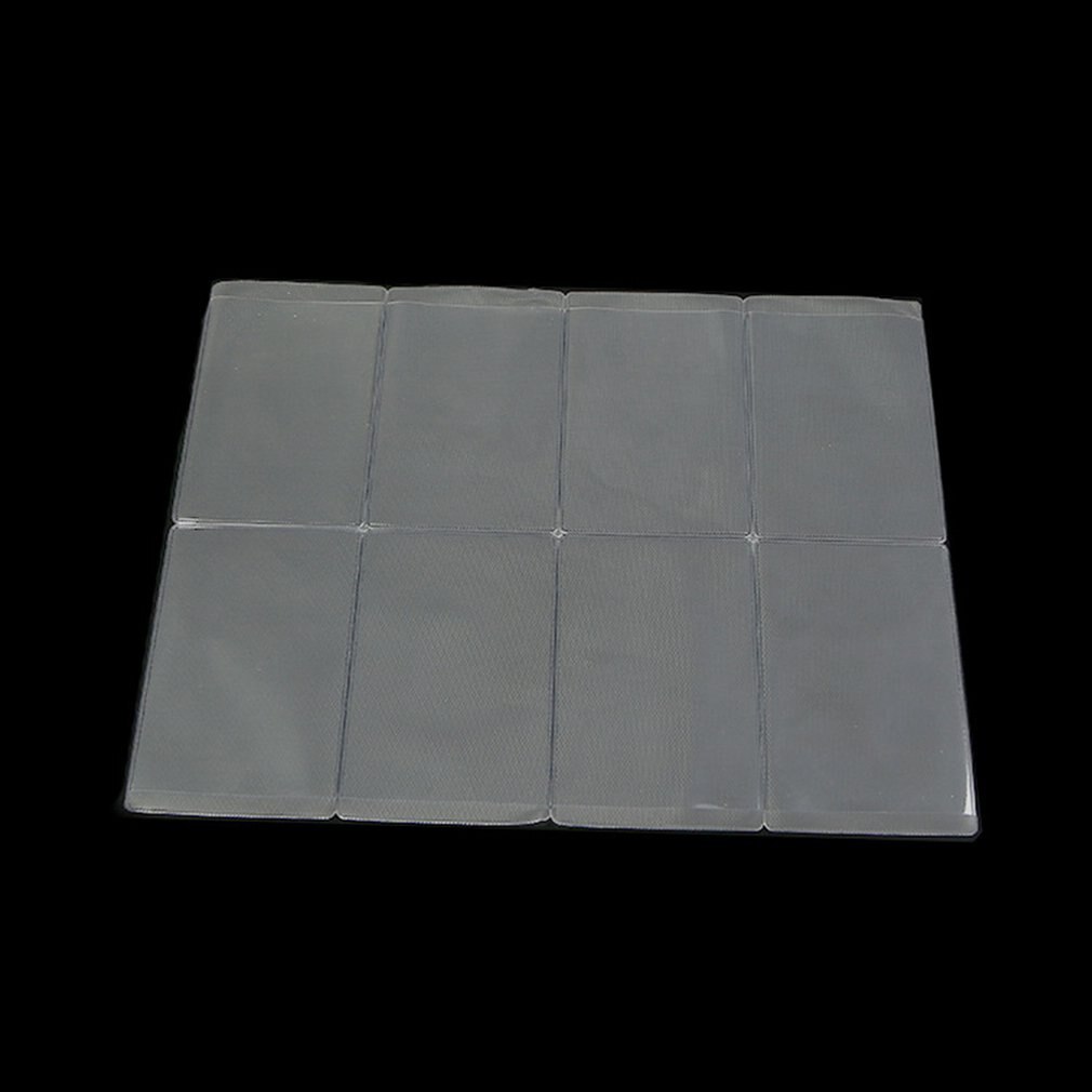 Plastic Transparent Matte Pvc Card Holder