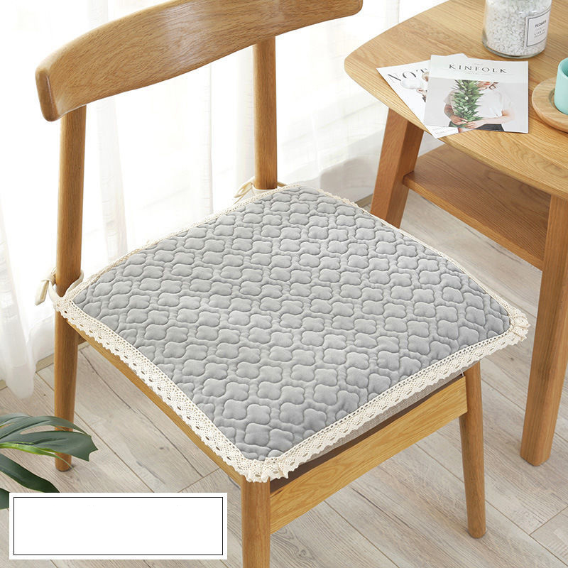 Geometrische Patroon Stoelkussens Dikker Zachte Student Seat Pad Winter Warm Kantoor Stoel Zitten Mat Antislip Pluche Kruk kussens: Type C-9