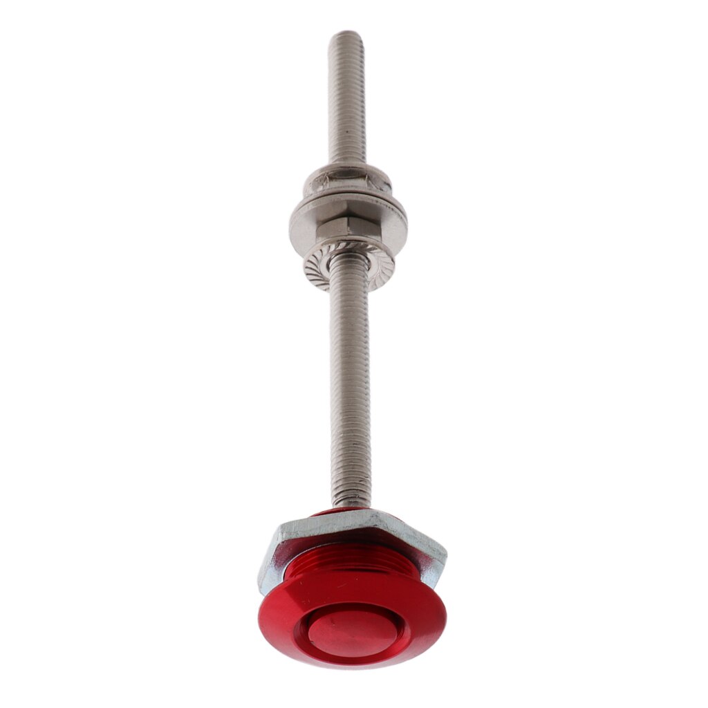 Quick Latch Low Profile Lockable Push Button Hood Pins 25mm Dia Aluminum alloy Safety Stability Durability