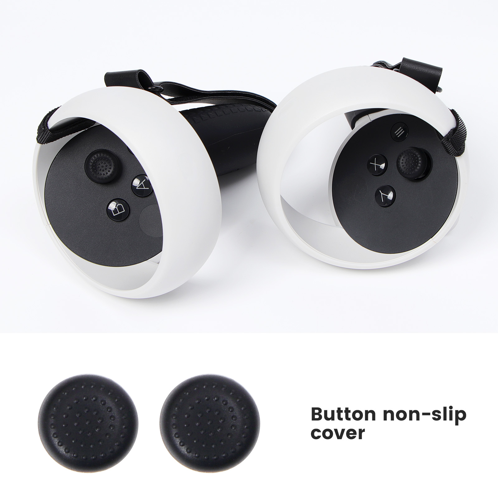Oculus Quest 2 VR Protective Cover VR Touch Controller Silicone Cover Skin Handle Grip For Oculus Quest 2 Accessories