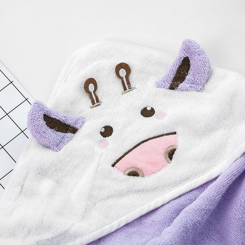 Høst baby gutter barn badehåndkle jenter hettegenser jule poncho barn badehåndkle tegneserie dyr svømme badekåpe bomull