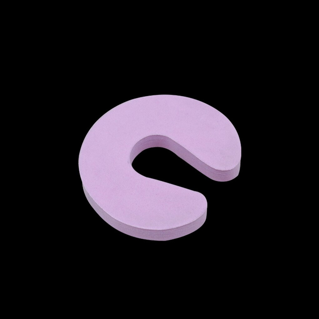 4 szt. Blokady bezpieczeństwa dla dzieci ochrona dzieci EVA C kształt szafa bezpieczeństwa zamki dzieci palec zabezpieczone drzwi korek zatrzymać korek drzwi