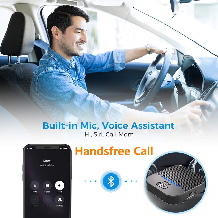 Auto AUF/OFF Wireless Bluetooth 5,0 Adapter Dongles Aptx LL Auto Musik Empfänger Lautsprecher Audio Sender mit 3D Sound effekte