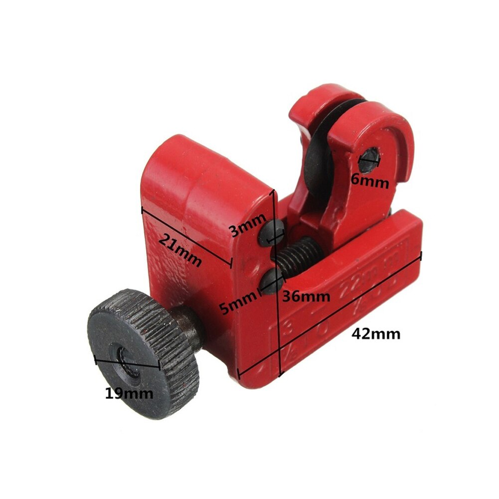 16mm(5/8 ") mini koppar aluminium järn metallrör rör skiva skär rörkniv skär vvs verktyg sax