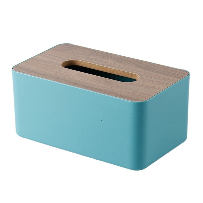 Living Room Desktop Japanese Bamboo And Wood Tissue Box Simple Drawing Paper Box Household Multi-Functional Storage Box: BL