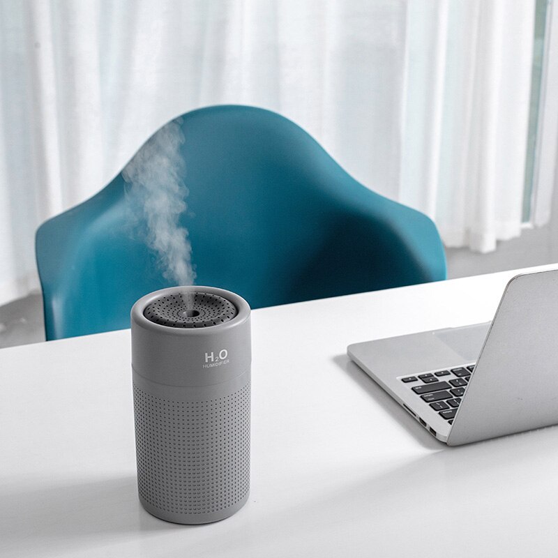 750ML Wireless Air Humidifier Diffuser Protable USB Rechargeable Mini Electric Cool Mist Humidifier With LED Night Light