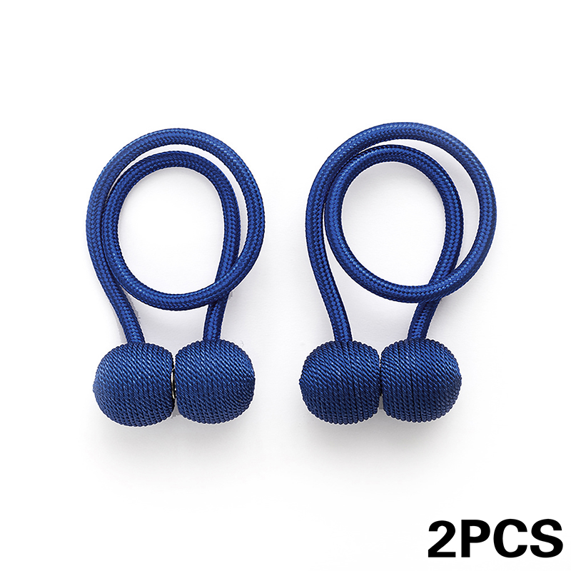 modern minimalist agnetic Curtain Tieback Clip Curtains Buckle Holder Decorative Home Curtains Accessories: Yellow
