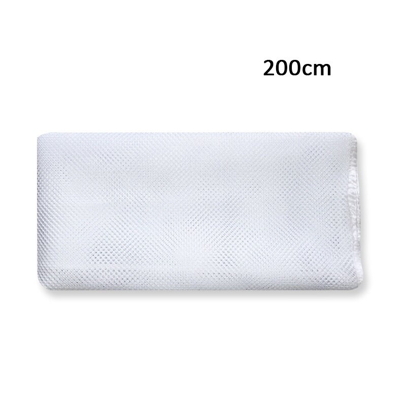 Barn balkong trappor skyddsnät barnsäkert däcksskydd baby lekhagar mesh nätskydd för baby inomhus utomhus: Vit -200cm