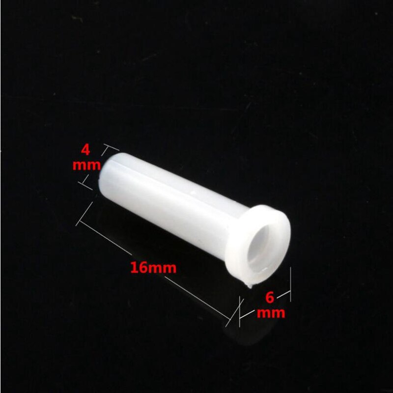 Manga de plástico de 1/4 pulgadas para insertar manguera, silenciador, piezas de filtro de agua RO, accesorios de tubería, grifo de cuello de cisne, accesorios a prueba de fugas: 1 4 insert