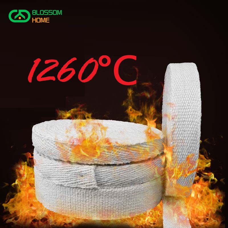 Ceramic Fiber Tape Asbestos Tape Flame Retardant Insulation Tape Ceramic Fiber Fire Tape