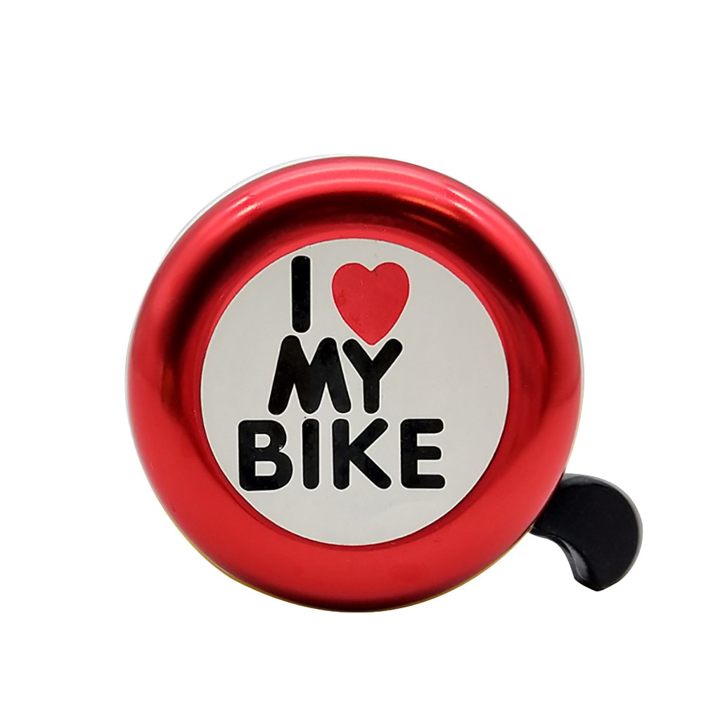 Aluminum Alloy Bicycle Bell Aluminum Mini Bicycle Bell Ring Mtb Bike Cycling Safty Handlebar Bell Alarm#50: Red