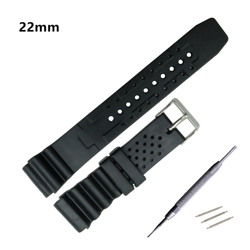 Für casio Uhren Armband Silikon Gummibänder EF Ersetzen Elektronische Armbanduhr Band Sport Uhr Straps 16mm 18mm 20mm 22mm: AA388 22MM