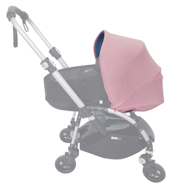 Kinderwagen Zonnescherm Voor Bugaboo Bee 3/5/6 Fox Kinderwagen Zonnekap Slaapmand Luifel Uitschuifbare Buggy Dak met Mesh Venster