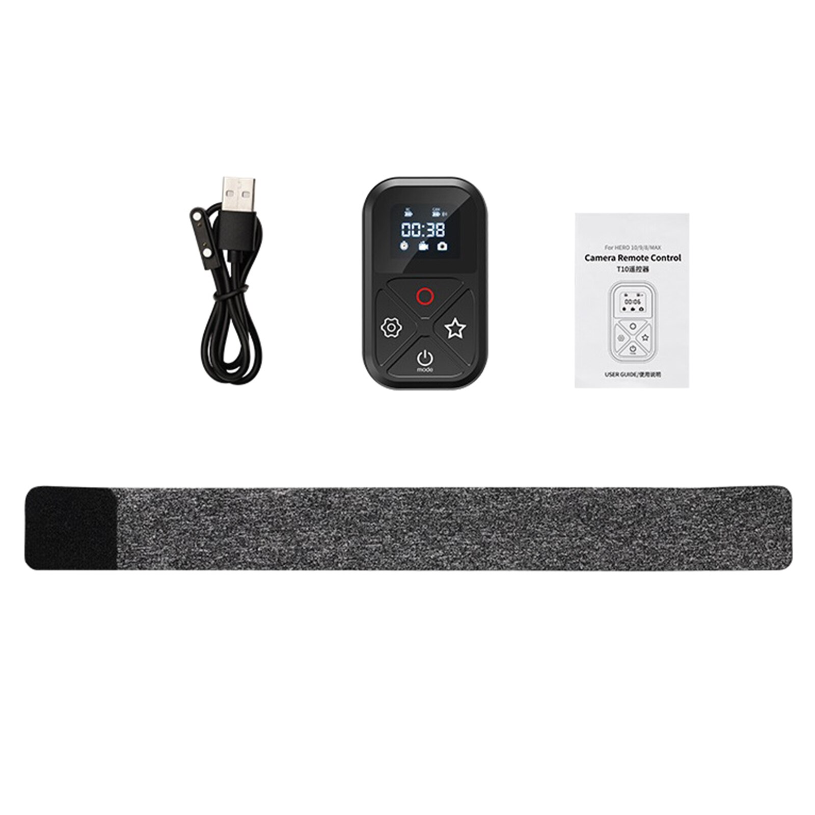 Smart Remote Control Waterproof Camera Controller with LED Screen for GO Pro Hero 8/9/10 MAX Bluetooth-compatible Accessories