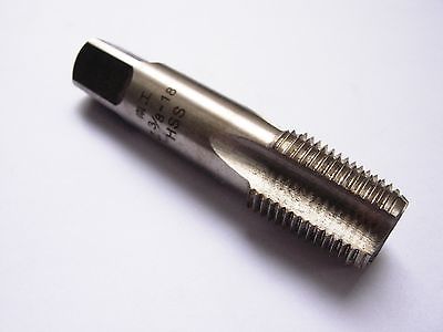 Taraud conique pour tuyau hss 1pc z 3/8 "  - 18 ( z=npt) 3/8 - 18 tpi