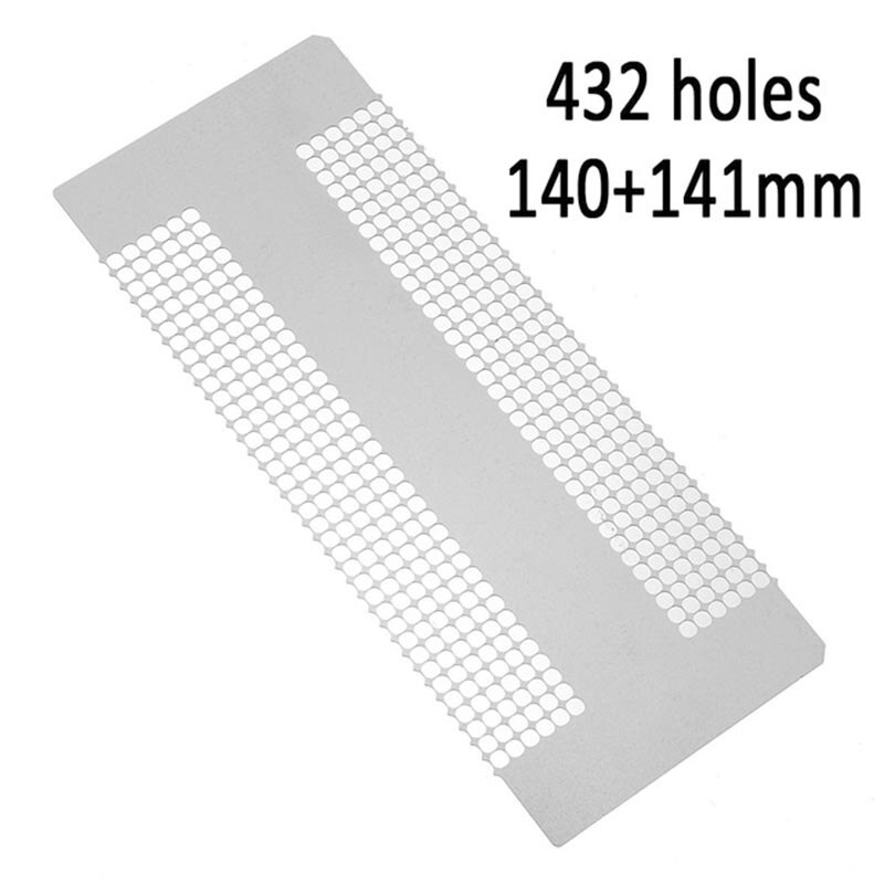 Diamond Painting Tools Mesh Ruler Dot Drill Drawing Ruler Diamond Embroidery accessory: 432 holes