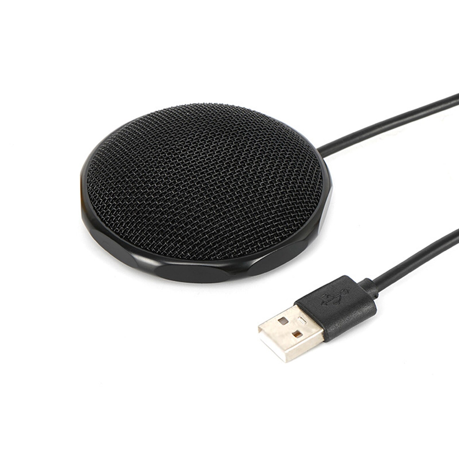 Desktop Omnidirectional Metal Microphone USB /Intelligent Noise Reduction/High Sensitivity for Audio Recording