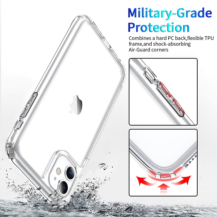 Shockproof Clear Transparent Silicone Phone Case For Samsung Galaxy A01 A11 A21 A31 A41 A51 A71 A81 A91 5G Back Case Coque