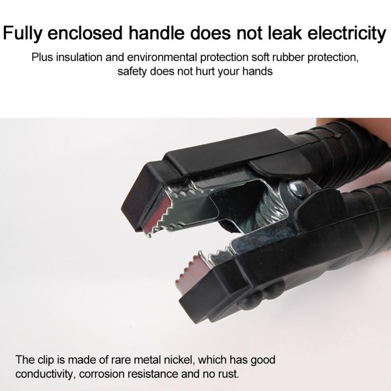 Câble de Booster automatique 2000 ampères, câble de démarrage de voiture, alimentation d'urgence, charge de batterie, fil en cuivre avec pince