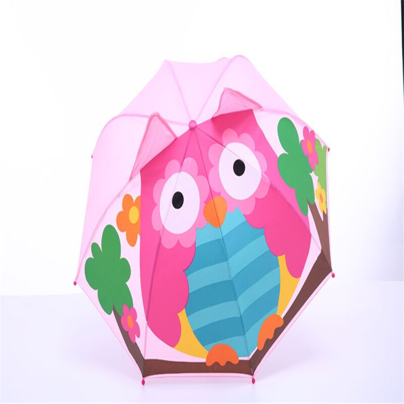 Parapluie pliant pour Protection contre le soleil, 3D, dessin animé, résistant aux rayons UV, pour l'extérieur, pour enfants: A
