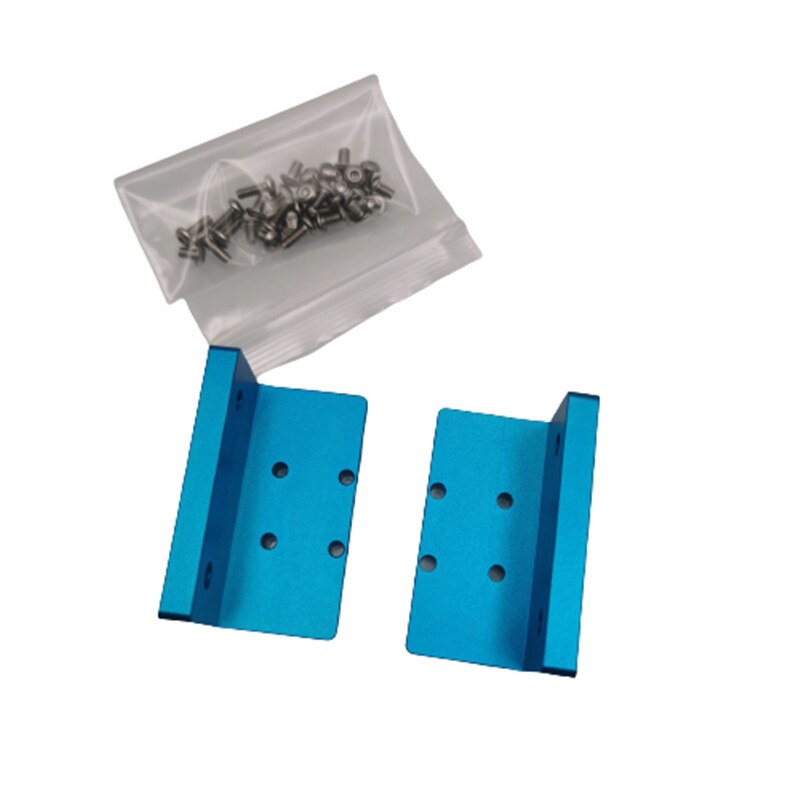 1set Anycubic fotón 3D impresora de aleación de aluminio de doble eje Z MGN9H carriles lineales actualización Mod kit: Rojo