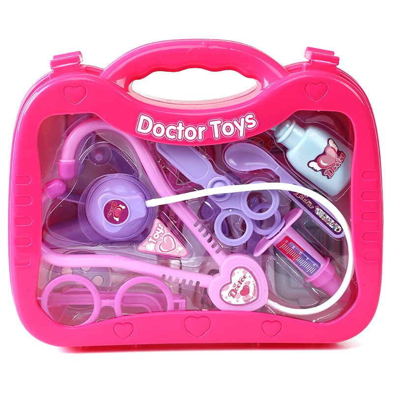 1 Juego de juguetes de Doctor, juguete clásico para niños, lindos juguetes de simulación para niños, juguete para