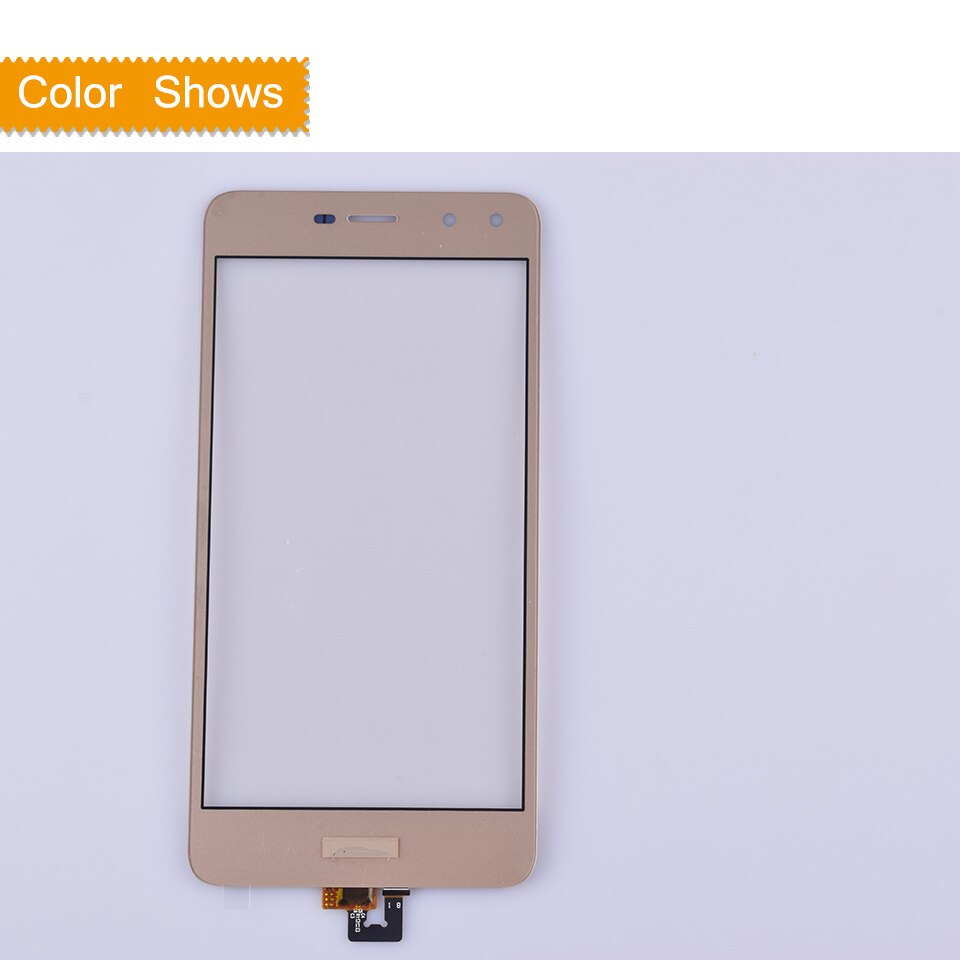 Pantalla táctil MYA-L22 para Huawei Y5 Y5III MYA-L23, cristal frontal, lente exterior, sin LCD: gold no gift